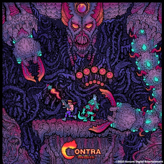 Konami Kukeiha Club - Contra ReBirth (Original Soundtrack) - LP Colored Vinyl