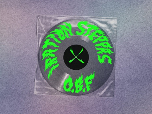 Iration Steppas x O.B.F. - Serious Time - 12" Clear Vinyl