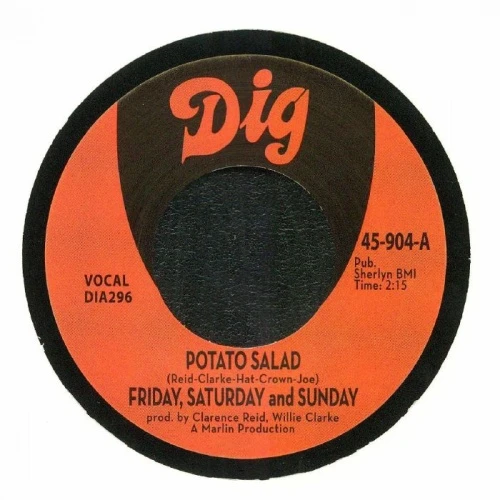 Friday, Saturday And Sunday - Potato Salad - 7" Vinyl