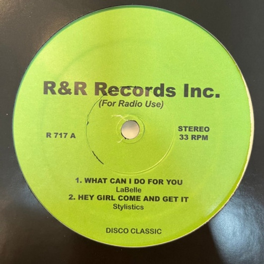 Various Artists - R&R / M&S Records Inc. - 12" Vinyl