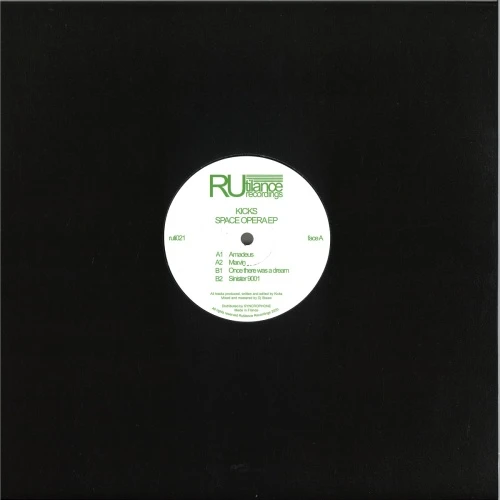 Kicks - Space Opera Ep - 12" Vinyl