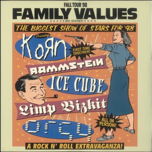 Various Artists - Family Values Tour '98 - 2x LP Colored Vinyl