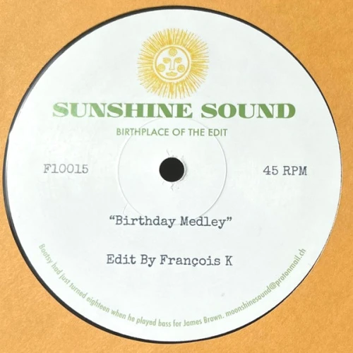 Francois K - Birthday Medley / X Medley - 10" Vinyl