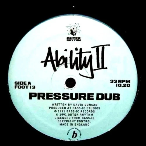 Ability II - Pressure Dub - 12" Vinyl