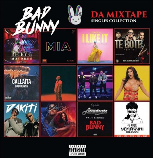 Bad Bunny - Da Mixtape (Singles Collection) - 2x LP Colored Vinyl