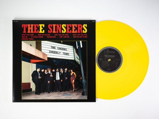 Thee Sinseers - Sinseerly Yours - LP Yellow Vinyl Thee Sinseers - Sinseerly Yours - LP Yellow Vinyl