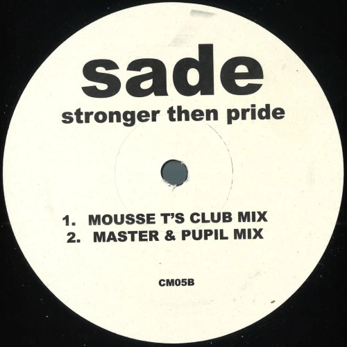 Sade - Love Is Stronger Than Pride (House Mixes) - 12" Vinyl