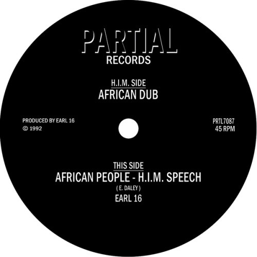 Earl 16 - African People - 7" Vinyl