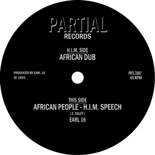 Earl 16 - African People - 7" Vinyl