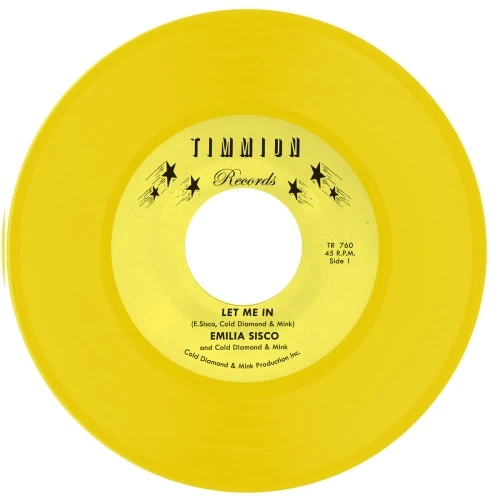 Emilia Sisco / Cold Diamond & Mink - Let Me In - 7" Colored Vinyl