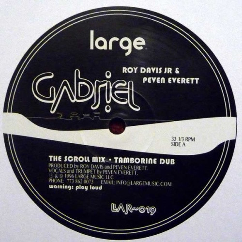 Roy Davis Jr & Peven Everett - Gabriel - 12" Vinyl