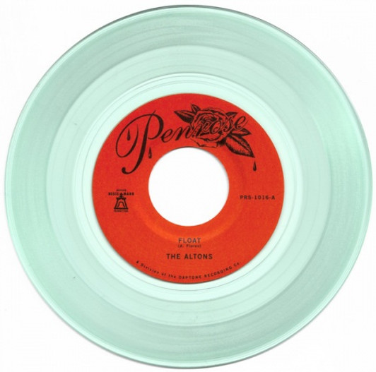 The Altons - Float / Cry For Me - 7" Clear Vinyl