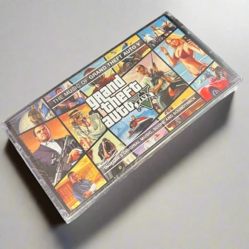 Grand Theft Auto V - Original Music, Score and Soundtrack - 3x Cassette