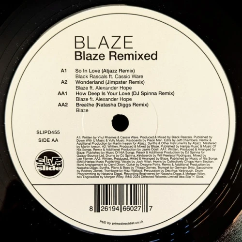 Blaze - Blaze Remixed - 12" Vinyl