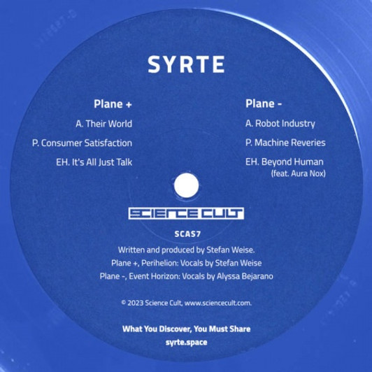 Syrte - 396.847 - 12" Colored Vinyl