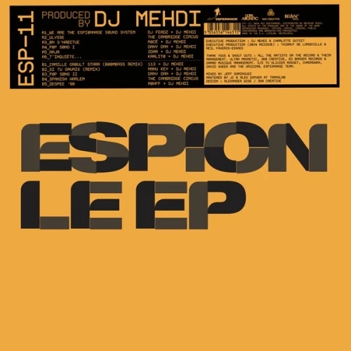 DJ Mehdi - Espion le EP - LP Colored Vinyl