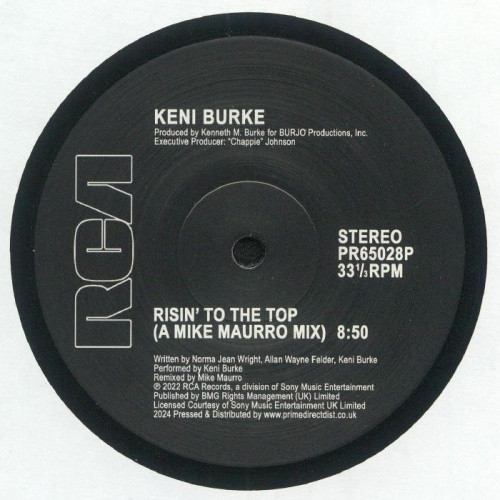 Keni Burke / Evelyn King - Risin' To The Top / I'm In Love (Mike Maurro Mixes) - 12" Vinyl