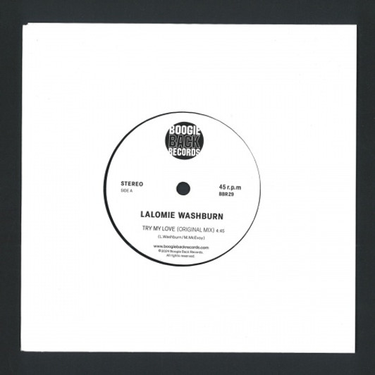 Lalomie Washburn - Try My Love - 7" Vinyl