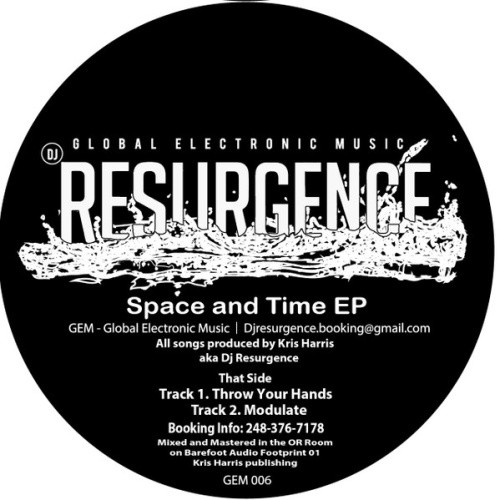 DJ Resurgence - Space And Time Ep - 12" Vinyl