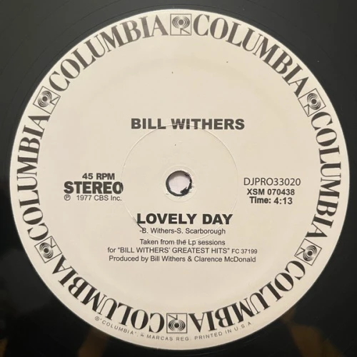 Bill Withers - Lovely Day - 12" Vinyl
