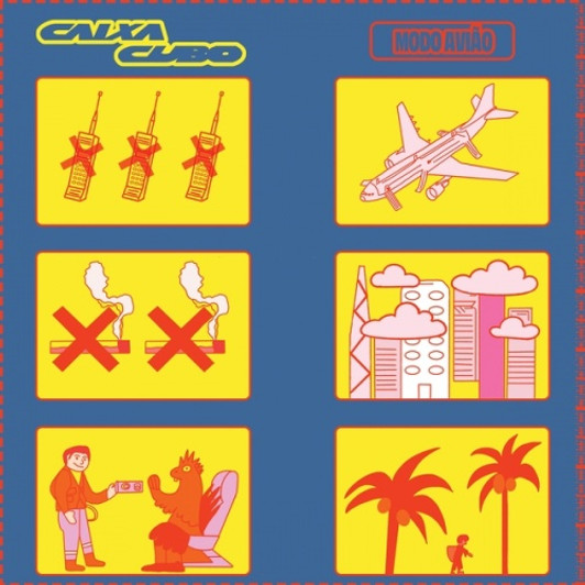 Caixa Cubo - Modo Aviao - LP Vinyl