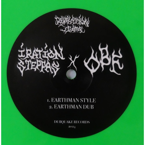 Iration Steppas x O.B.F. - Earthman Style / Revelation Time - 12" Colored Vinyl
