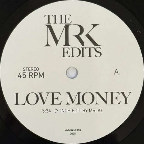 Funk Masters / Janice McClain - Love Money / Smack Dab In The Middle (Mr. K Edits) - 7" Vinyl