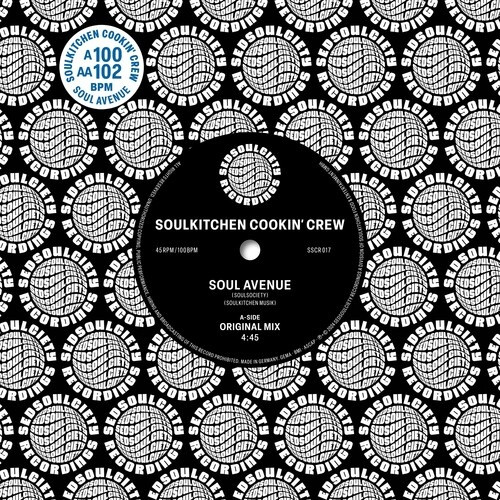 Soulkitchen Cookin' Crew - Soul Avenue - 7" Vinyl