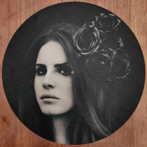 Lana Del Rey - Black Roses - Single Slipmat