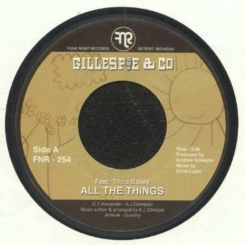 Gillespie & Co - All The Things - 7" Vinyl