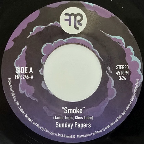 Sunday Papers - Smoke - 7" Vinyl
