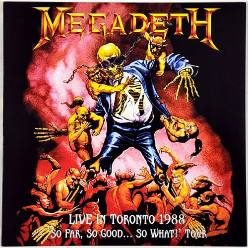 Megadeth - Live In Toronto 1988 - So Far, So Good… So What! Tour - LP Vinyl
