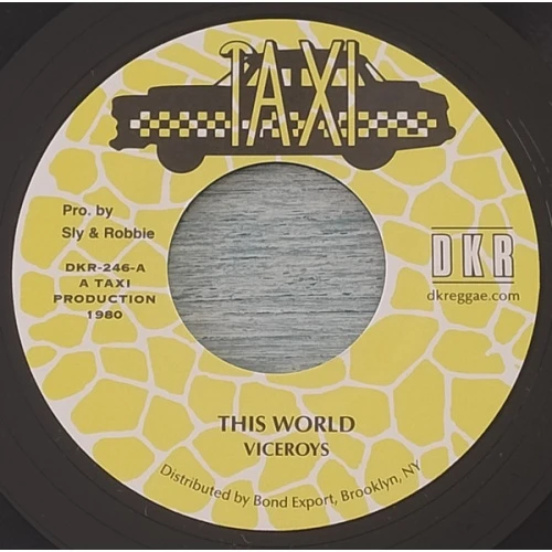 The Viceroys - This World - 7" Vinyl