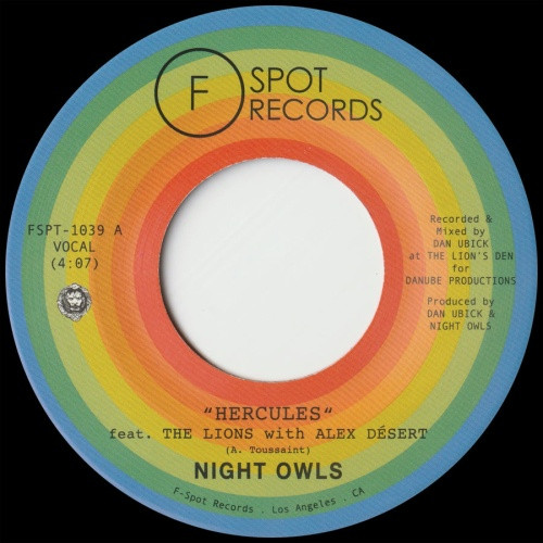 Night Owls - Hercules / Tell It Like It Is - 7" Vinyl