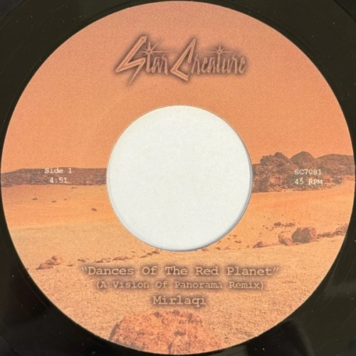 Mirlaqi - Dances Of The Red Planet - 7" Vinyl