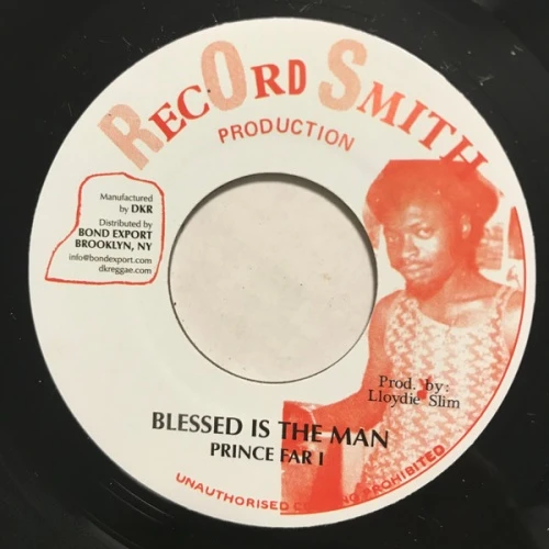 Prince Far I - Blessed Is The Man - 7" Vinyl