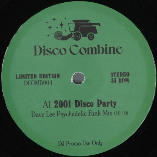 Dave Lee - 2001 Disco Party / Potion Of Love - 12" Vinyl