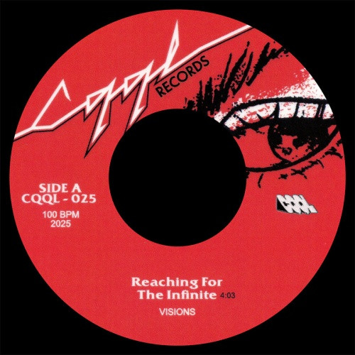 Visions - Reaching For The Infinite / Back To Fire - 7" Vinyl