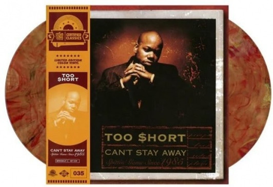 Too $hort - Can't Stay Away - 2x LP Colored Vinyl
