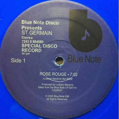 St. Germain / Jorja Smith - Rose Rouge - 12" Colored Vinyl