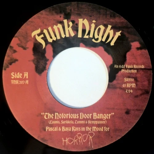 Pascal & Baya Rays - The Notorious Door Banger - 7" Vinyl