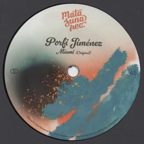 Porfi Jimenez - Miami - 7" Vinyl