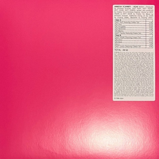 Amnesia Scanner & Freeka Tet - Hoax + Strobe.Rip - 3x LP Vinyl