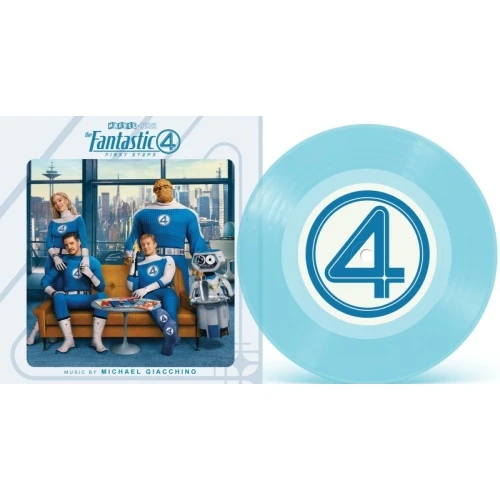 Michael Giacchino / Andrea Datzman  - The Fantastic Four: First Steps - 7" Colored Vinyl