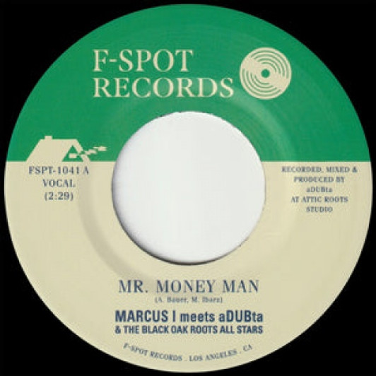 Marcus I meets aDUBta - Mr. Money Man - 7" Vinyl