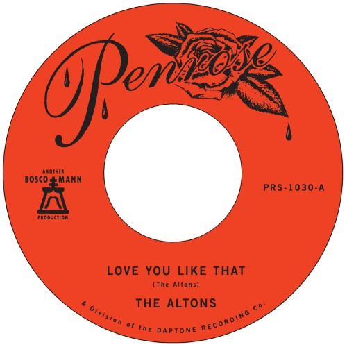 The Altons - Love You Like That / I Try I Try - 7" Vinyl