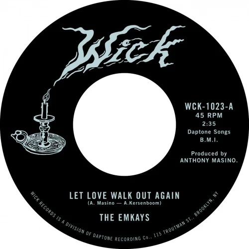The Emkays - Let Love Walk Out Again - 7" Vinyl