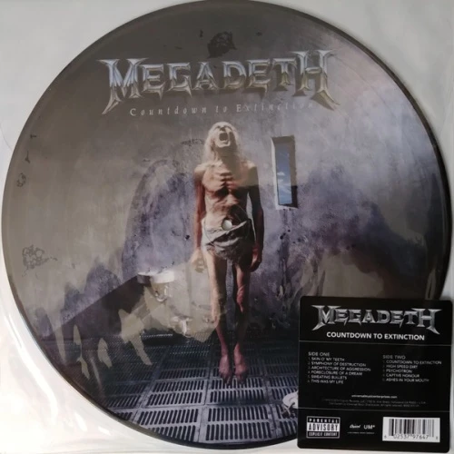 Megadeth - Countdown To Extinction - LP Picture Disc Vinyl