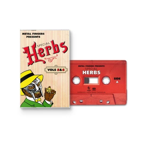 Metal Fingers - Presents Special Herbs Vols 5 & 6 - Cassette