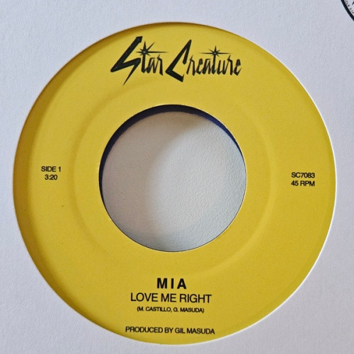 Mia - Love Me Right / Creatures Of The Night - 7" Vinyl
